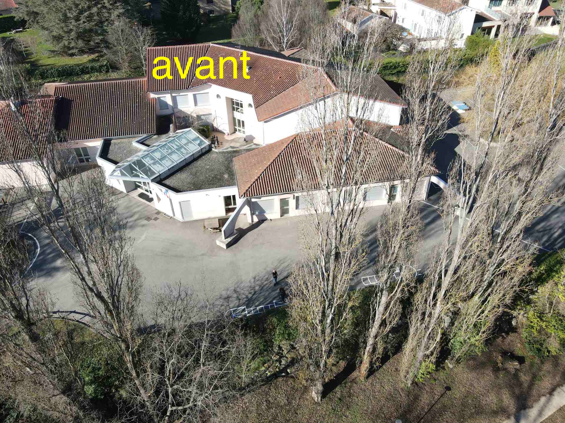 Cour avant travaux 1