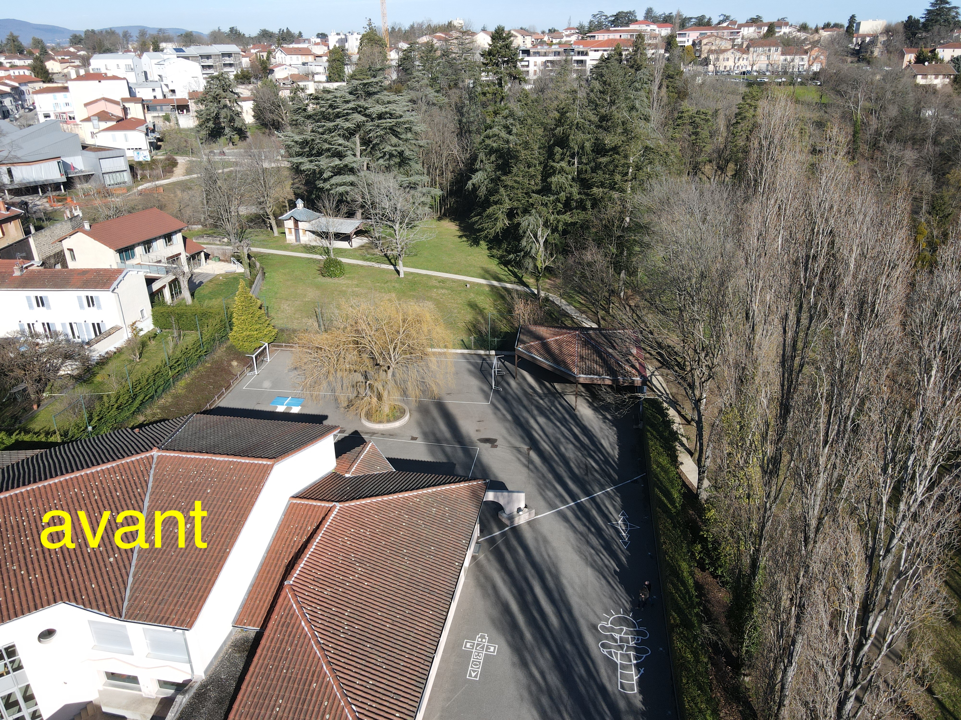 Cour avant travaux 6