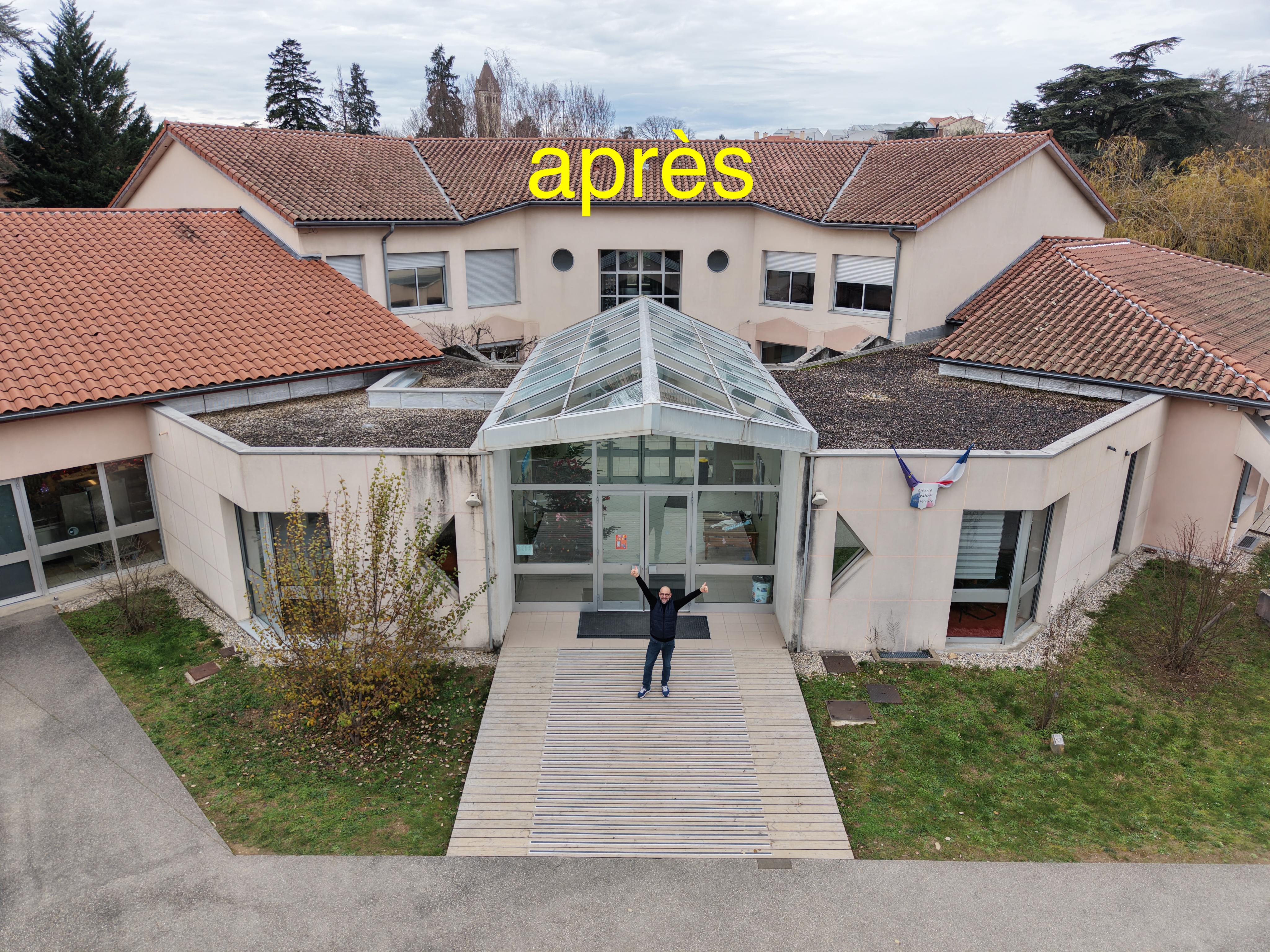 Cour après travaux 1